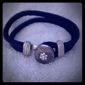 NEW!! SNAP JEWELRY BRACELET with 1 SNAP CHARM